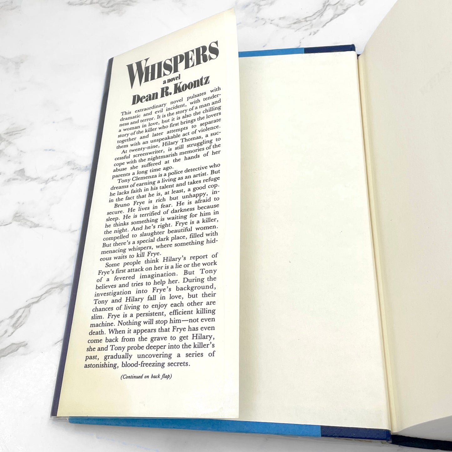 Whispers by Dean Koontz [1980 HARDCOVER] BCE • G.P. Putnam's Sons