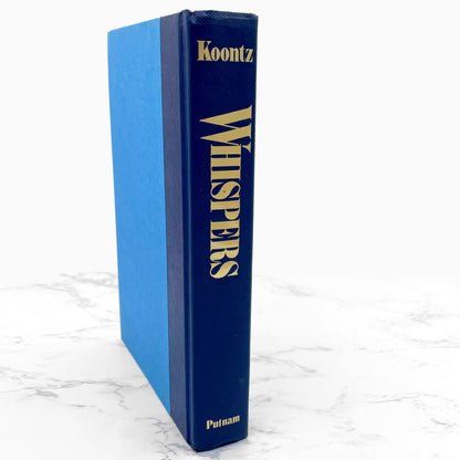Whispers by Dean Koontz [1980 HARDCOVER] BCE • G.P. Putnam's Sons