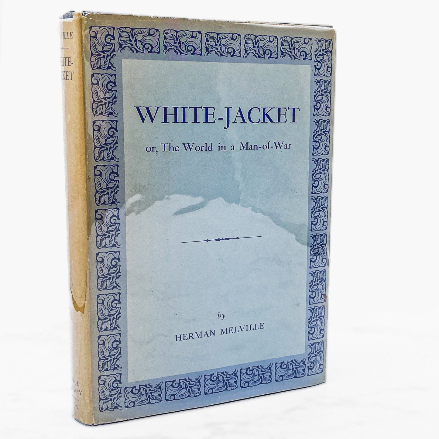 White Jacket or The World in a Man-of-War by Herman Melville [1950 HARDCOVER] 9th Impression • L.C. Page