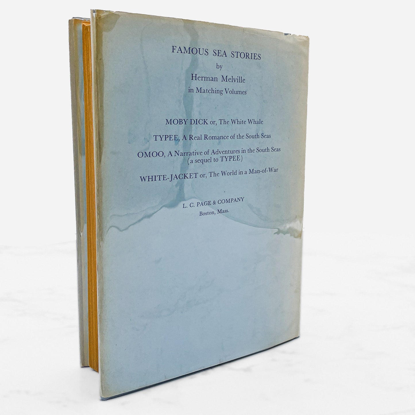 White Jacket or The World in a Man-of-War by Herman Melville [1950 HARDCOVER] 9th Impression • L.C. Page