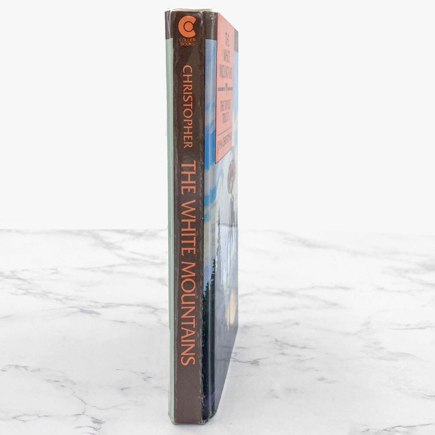 The White Mountain by John Christopher [TURTLEBACK HARDCOVER] 1988 • Collier • The Tripods #1