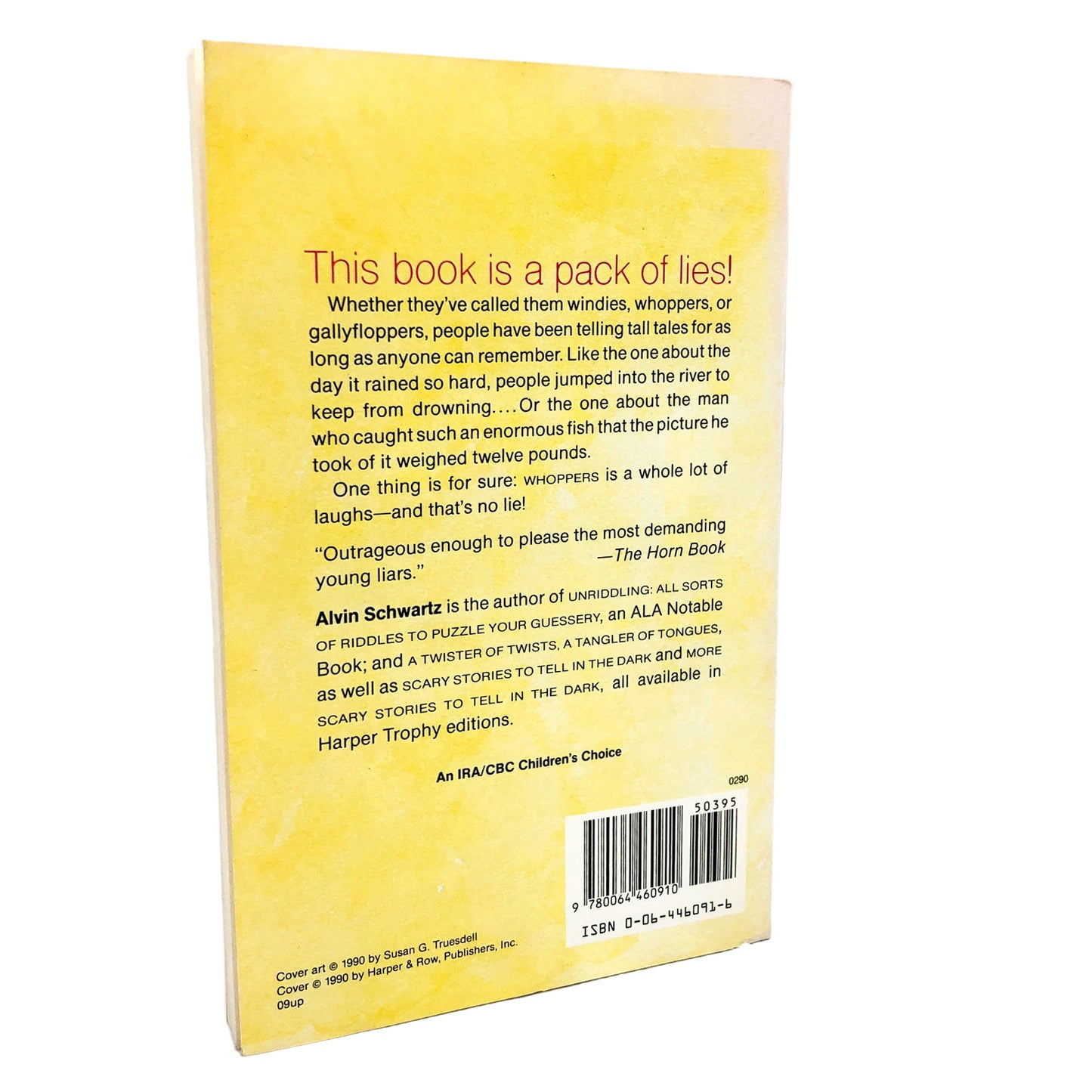 Whoppers: Tall Tales & Other Lies by Alvin Schwartz [TRADE PAPERBACK] 1990