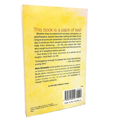 Whoppers: Tall Tales & Other Lies by Alvin Schwartz [TRADE PAPERBACK] 1990