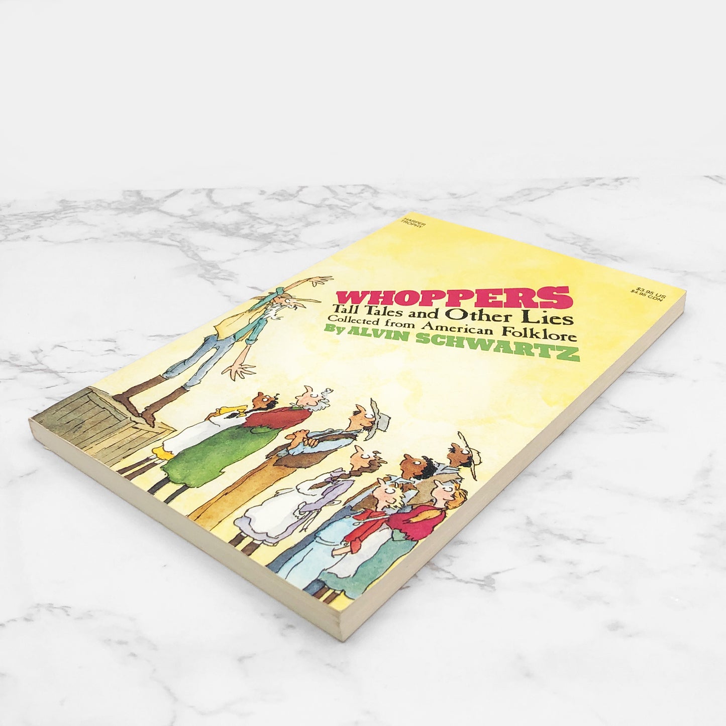 Whoppers: Tall Tales & Other Lies by Alvin Schwartz [TRADE PAPERBACK] 1990