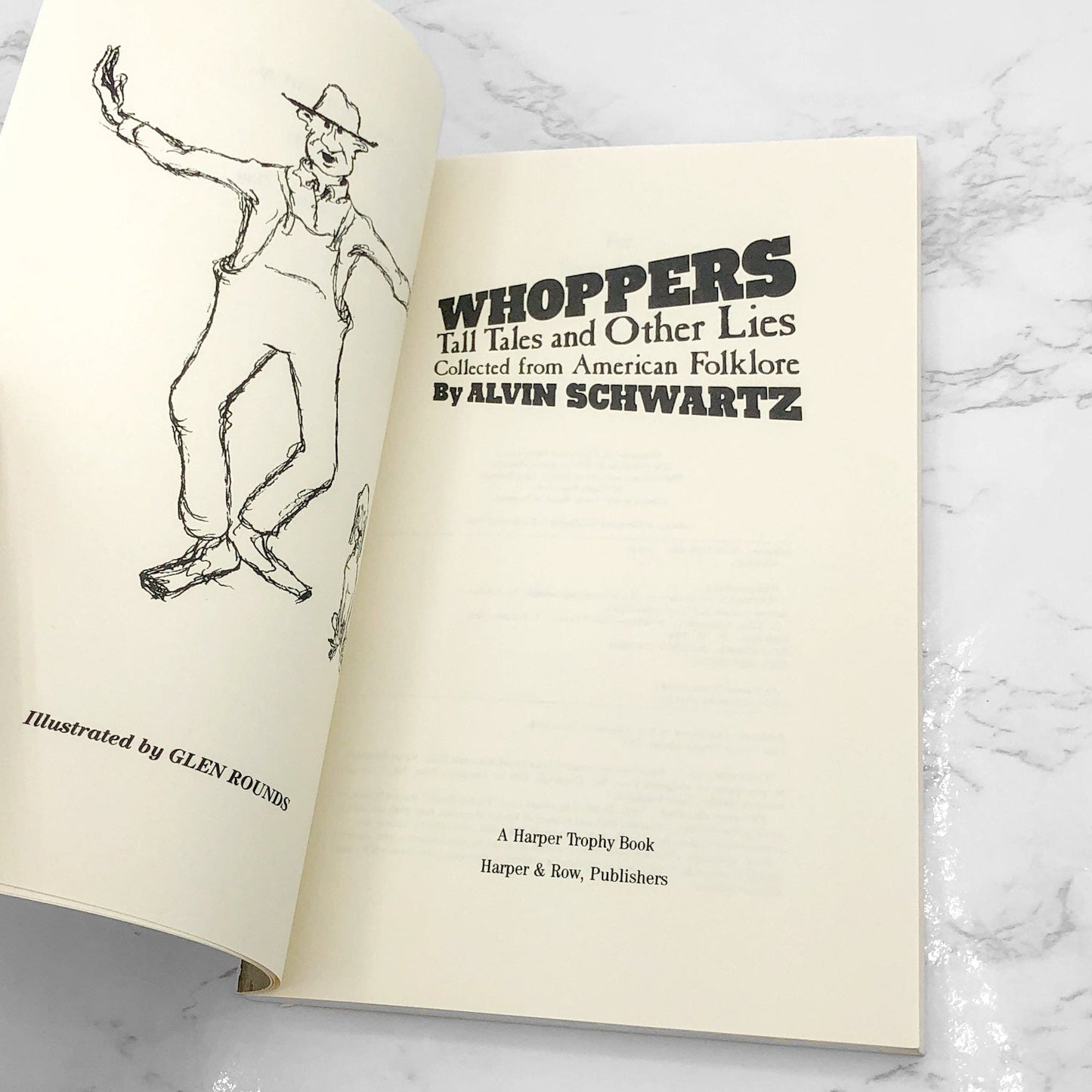 Whoppers: Tall Tales & Other Lies by Alvin Schwartz [TRADE PAPERBACK] 1990