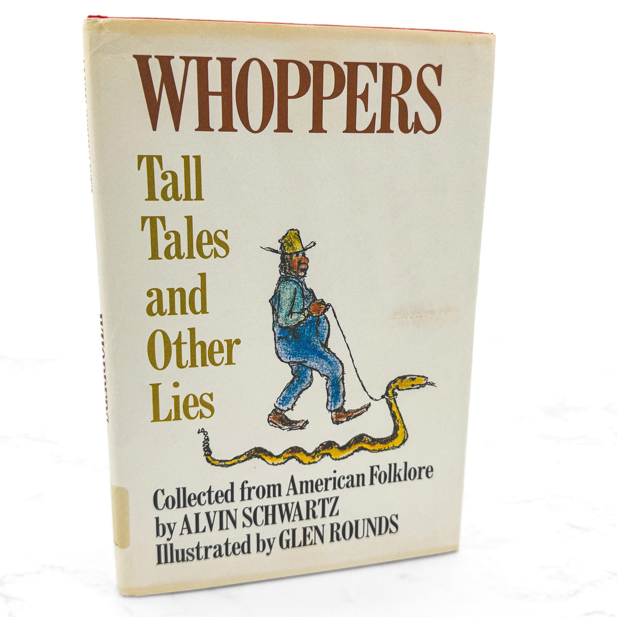 Whoppers: Tall Tales & Other Lies by Alvin Schwartz [FIRST EDITION • FIRST PRINTING] 1975 • J.B. Lippincott *Condition