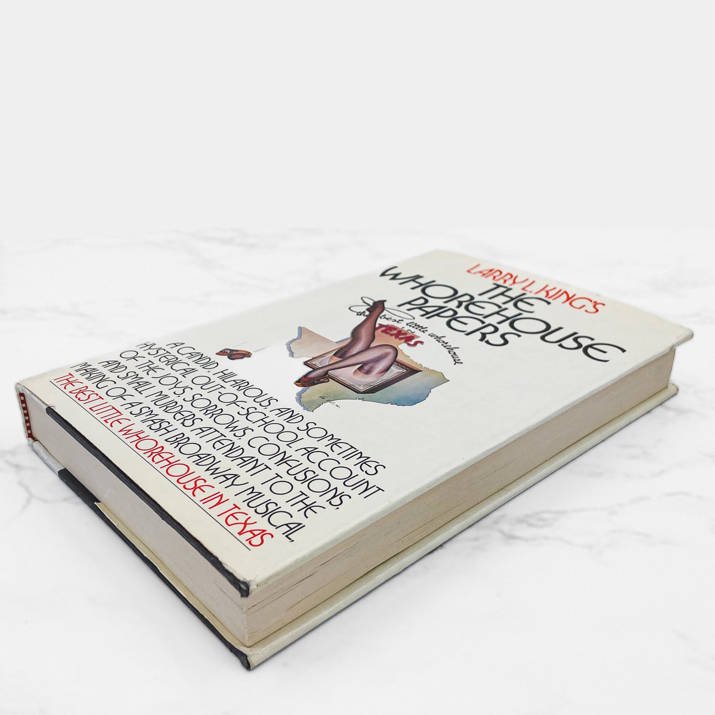 The Whorehouse Papers by Larry L. King [FIRST EDITION • FIRST PRINTING] 1982 • Viking