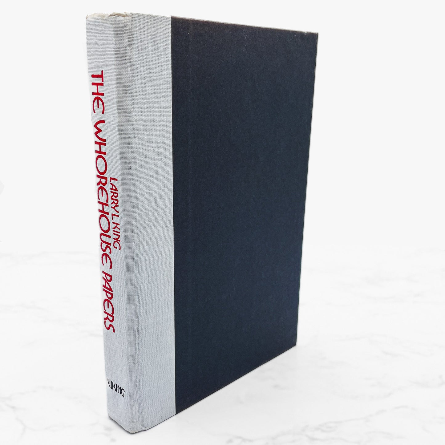 The Whorehouse Papers by Larry L. King [FIRST EDITION • FIRST PRINTING] 1982 • Viking