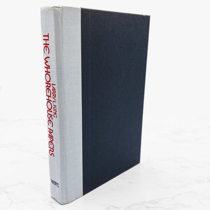 The Whorehouse Papers by Larry L. King [FIRST EDITION • FIRST PRINTING] 1982 • Viking