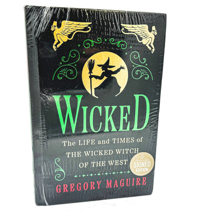 Wicked: The Life & Times of the Wicked Witch of the West by Gregory Maguire SIGNED! [COLLECTOR'S EDITION HARDCOVER] 2024 • William Morrow