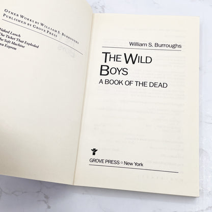 The Wild Boys: A Book of the Dead by William S. Burroughs [TRADE PAPERBACK] 1992 • Grove Press