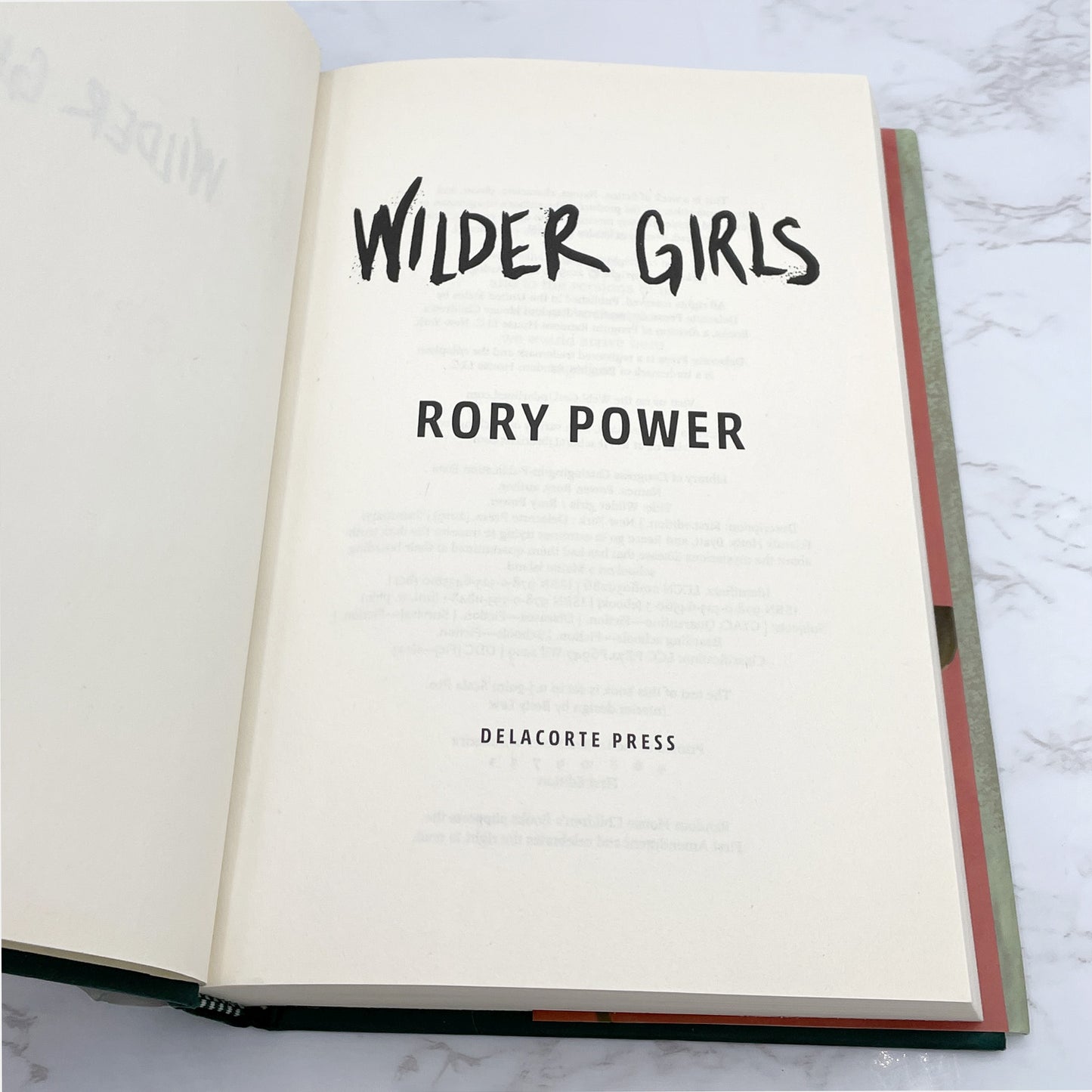 Wilder Girls by Rory Power [FIRST EDITION] 2019 • Delacorte Press