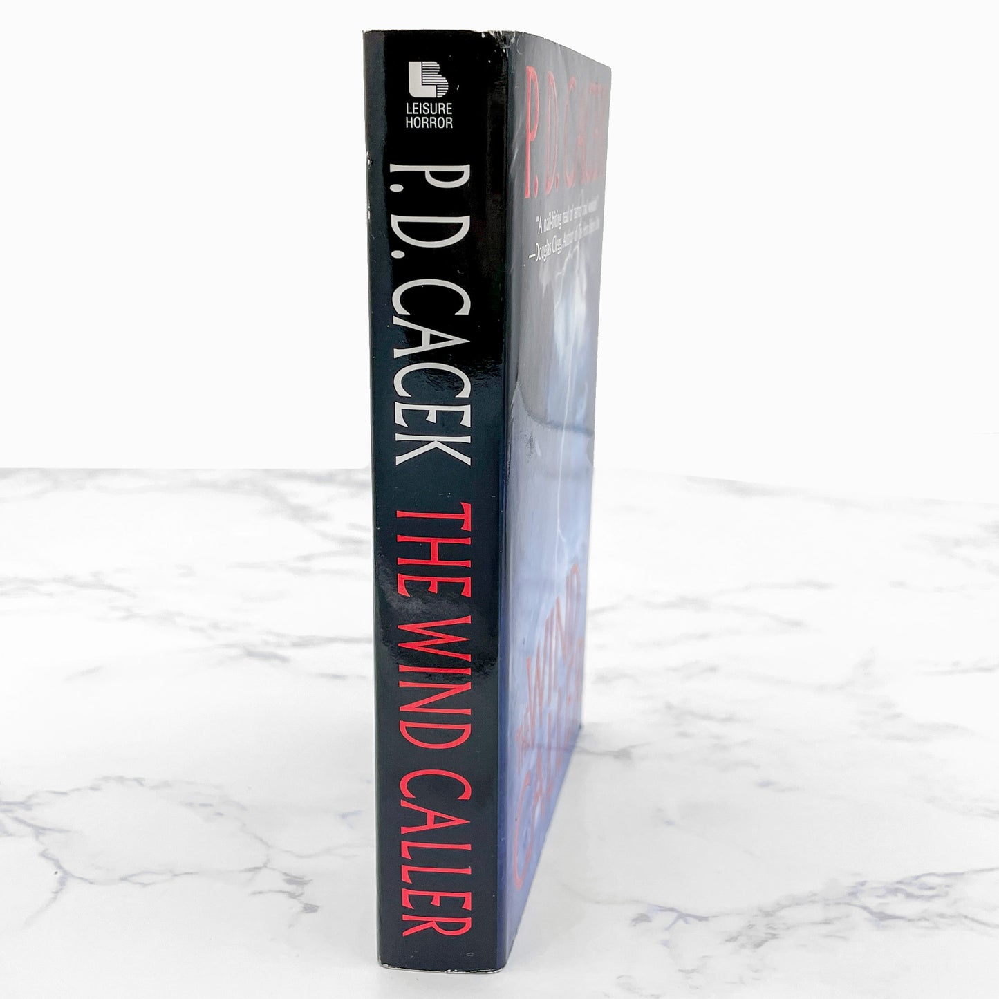 The Wind Caller by P.D. Cacek [FIRST EDITION • FIRST PRINTING] 2004 • Leisure Horror