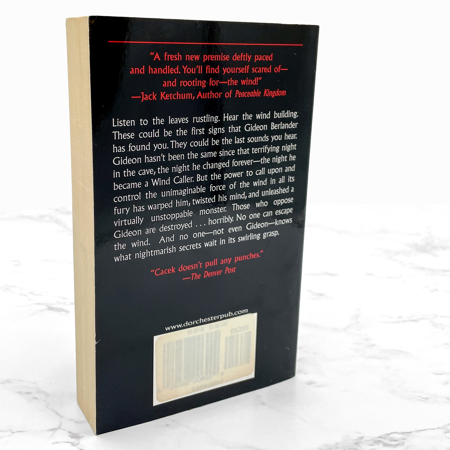 The Wind Caller by P.D. Cacek [FIRST EDITION • FIRST PRINTING] 2004 • Leisure Horror