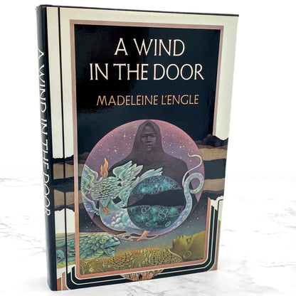 A Wind in the Door by Madeleine L'Engle [FIRST EDITION • SECOND STATE] 1981 • 10th Printing • FSG