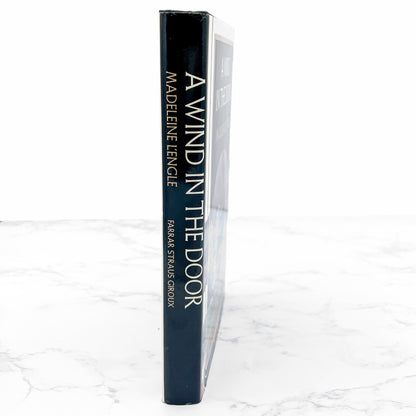 A Wind in the Door by Madeleine L'Engle [FIRST EDITION • SECOND STATE] 1981 • 10th Printing • FSG