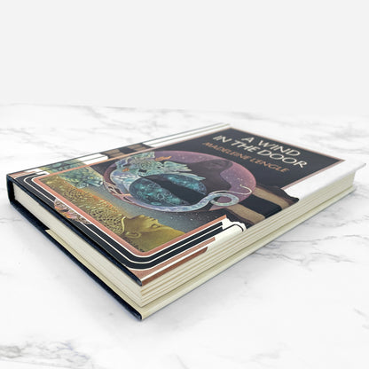 A Wind in the Door by Madeleine L'Engle [FIRST EDITION • SECOND STATE] 1981 • 10th Printing • FSG