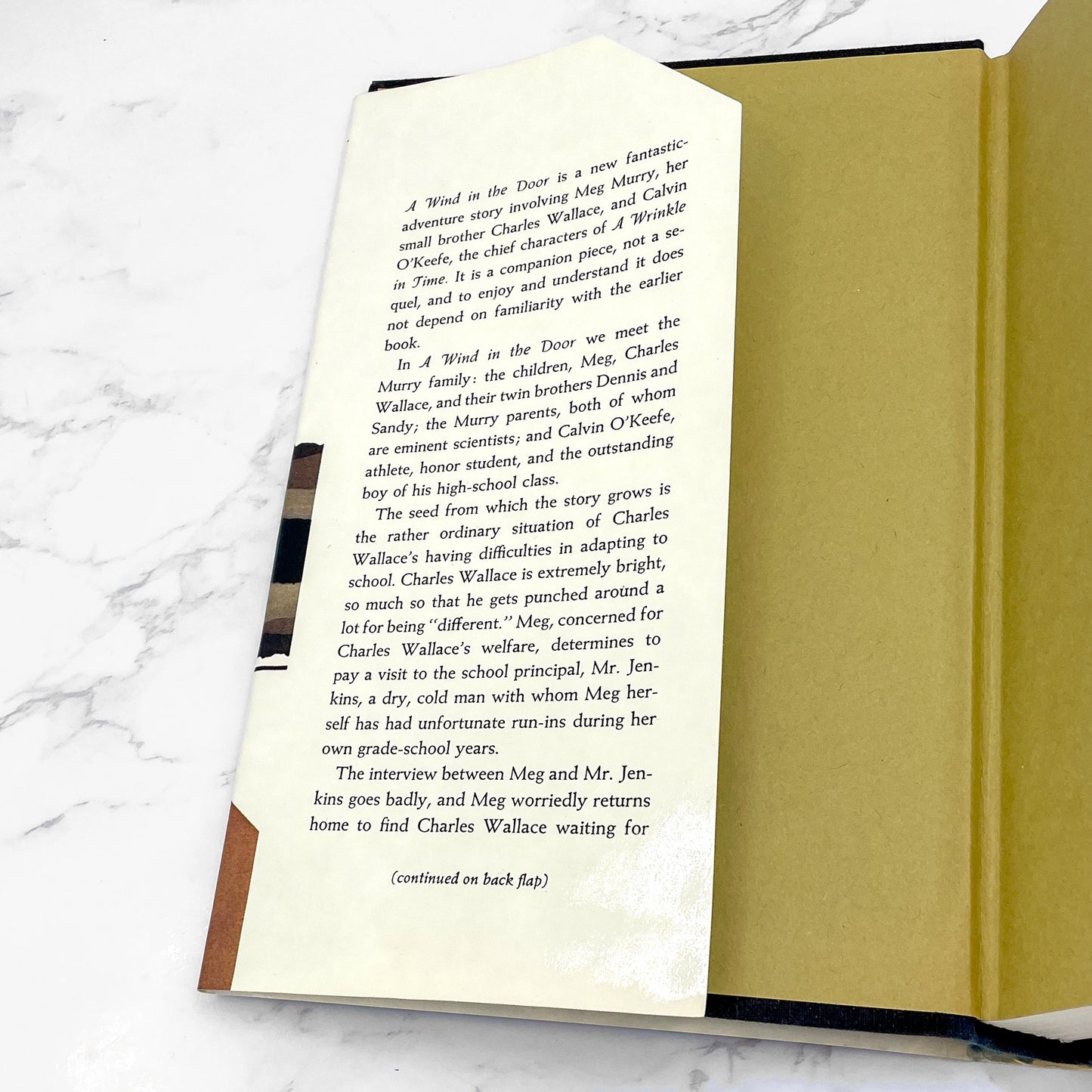 A Wind in the Door by Madeleine L'Engle [FIRST EDITION • SECOND STATE] 1981 • 10th Printing • FSG