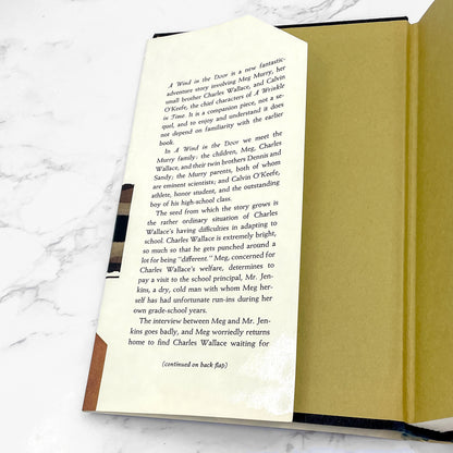 A Wind in the Door by Madeleine L'Engle [FIRST EDITION • SECOND STATE] 1981 • 10th Printing • FSG