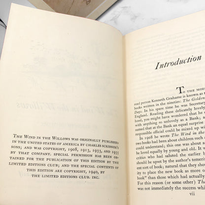The Wind in the Willows by Kenneth Grahame [ILLUSTRATED SPECIAL EDITION] 1940 • The Heritage Press