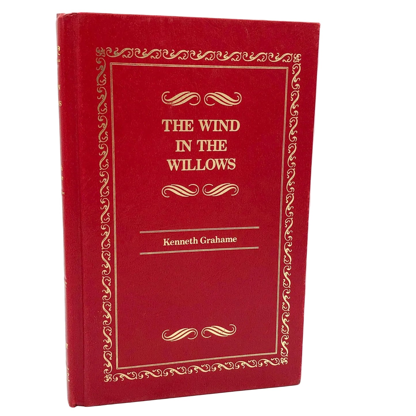 The Wind in the Willows by Kenneth Grahame [LEATHER-BOUND HARDCOVER] 1984 • Discovery Toys