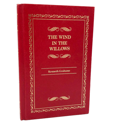 The Wind in the Willows by Kenneth Grahame [LEATHER-BOUND HARDCOVER] 1984 • Discovery Toys