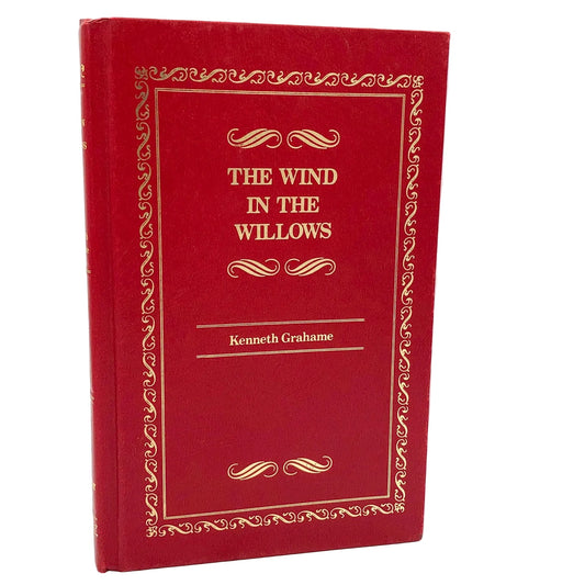 The Wind in the Willows by Kenneth Grahame [LEATHER-BOUND HARDCOVER] 1984 • Discovery Toys