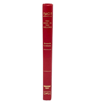 The Wind in the Willows by Kenneth Grahame [LEATHER-BOUND HARDCOVER] 1984 • Discovery Toys