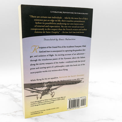 Wind, Sand and Stars by Antoine de Saint-Exupéry [TRADE PAPERBACK] 1992 • Harvest