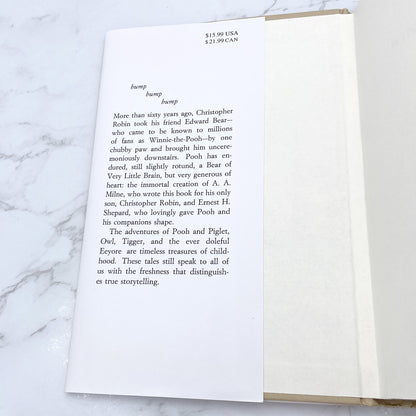 Winnie the Pooh by A.A. Milne [HARDCOVER RE-ISSUE] 1988 • Dutton Books