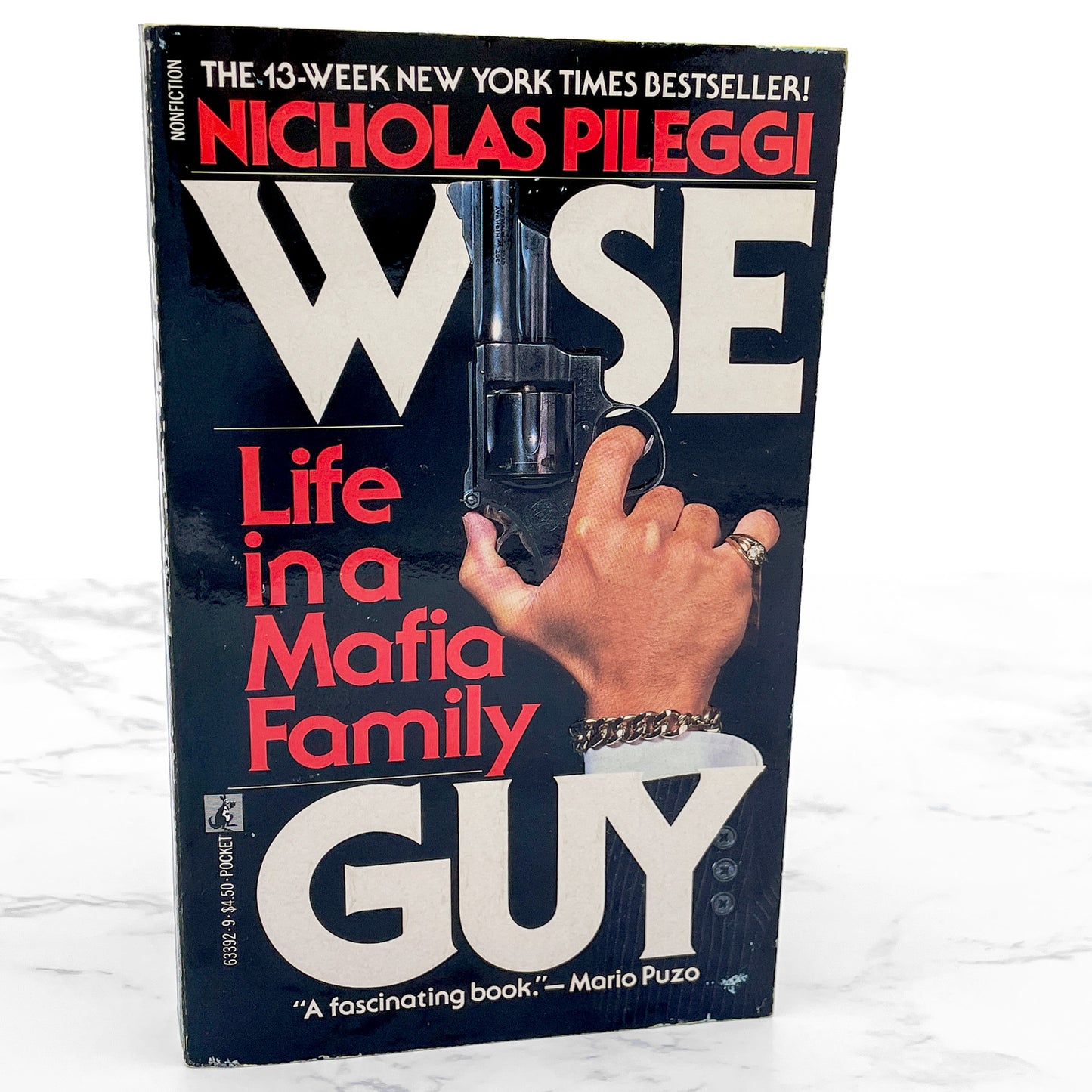 Wiseguy: Life in a Mafia Family (aka Goodfellas) by Nicholas Pileggi [FIRST PAPERBACK PRINTING] 1987 • Pocket Books