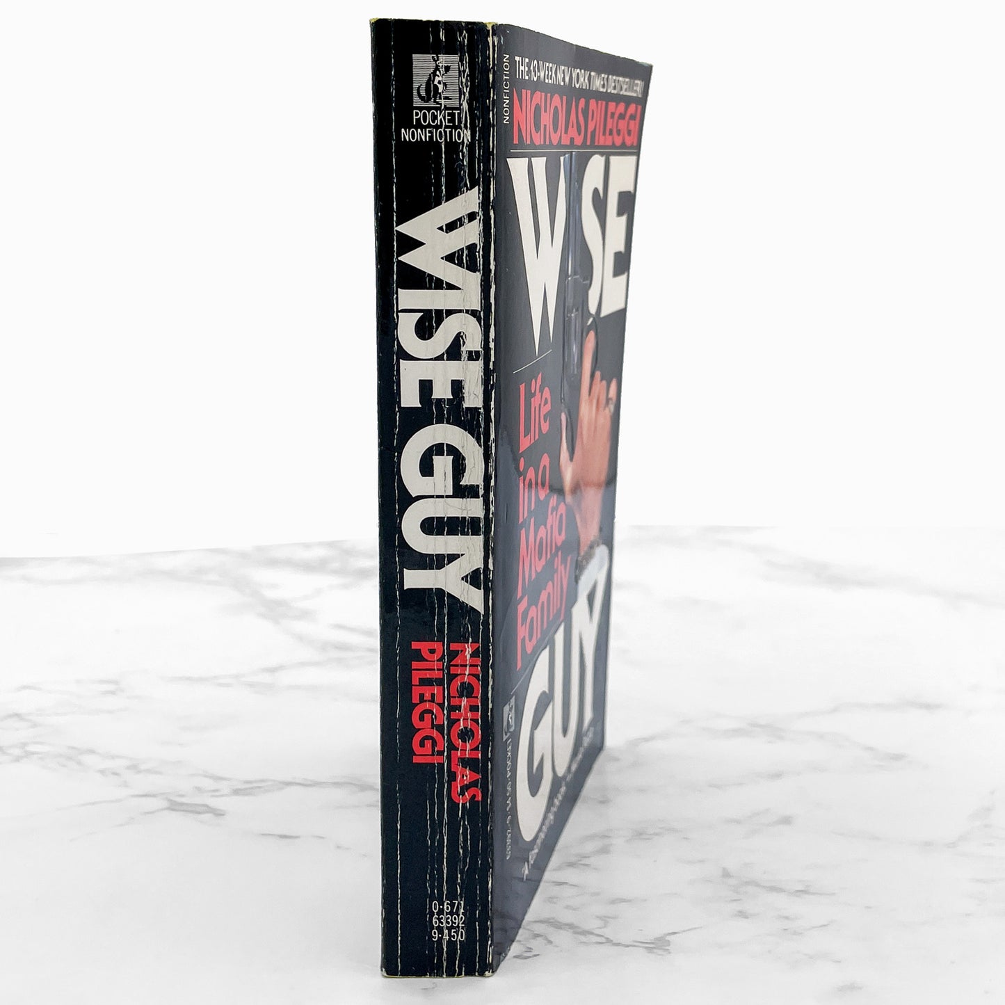 Wiseguy: Life in a Mafia Family (aka Goodfellas) by Nicholas Pileggi [FIRST PAPERBACK PRINTING] 1987 • Pocket Books