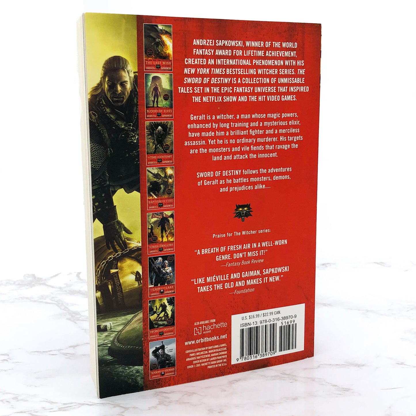 Sword of Destiny by Andrzej Sapkowski [TRADE PAPERBACK] 2015 • Orbit • The Witcher #0.7