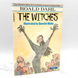 The Witches by Roald Dahl [TRADE PAPERBACK] 1997 • Scholastic Trumpet Club