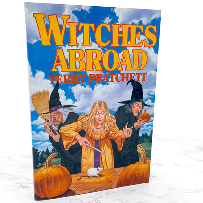 Witches Abroad by Terry Pratchett [1991 HARDCOVER] BCE • ROC • Discworld #12