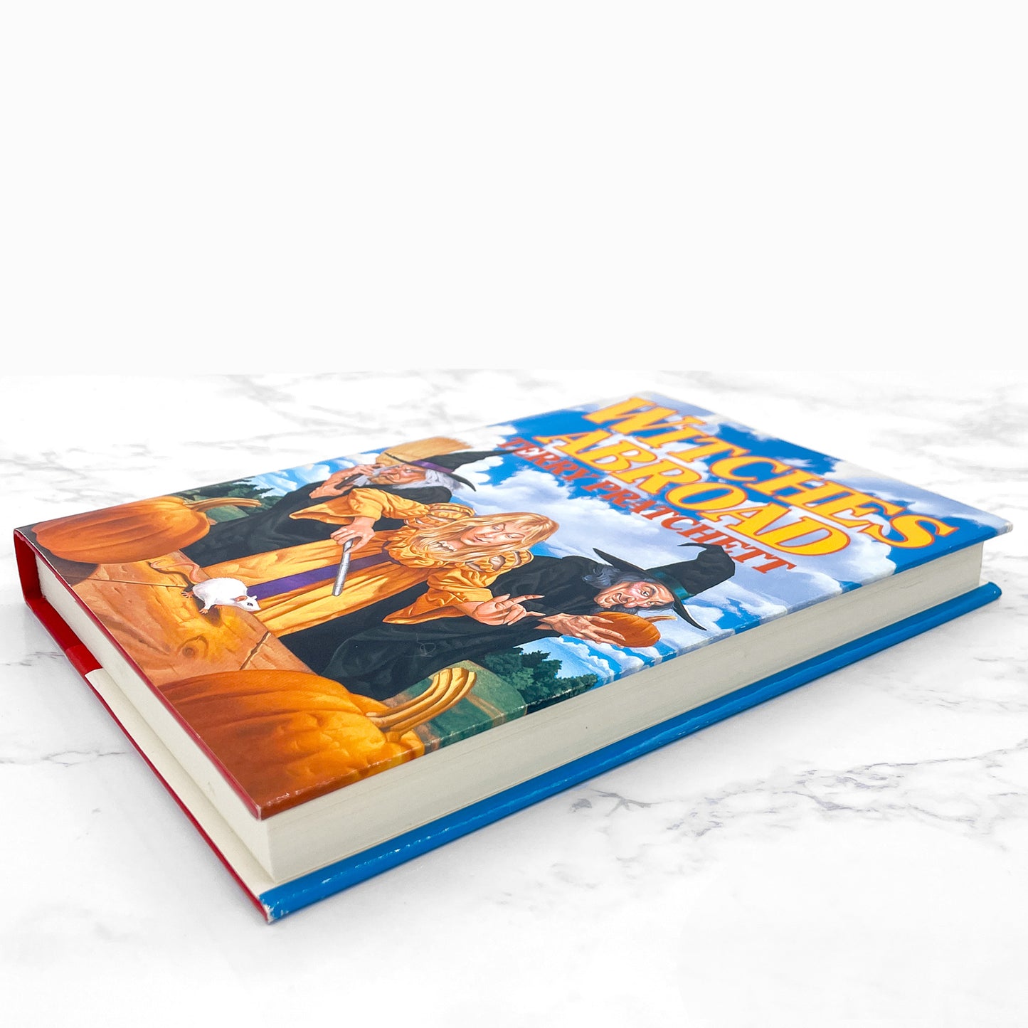 Witches Abroad by Terry Pratchett [1991 HARDCOVER] BCE • ROC • Discworld #12