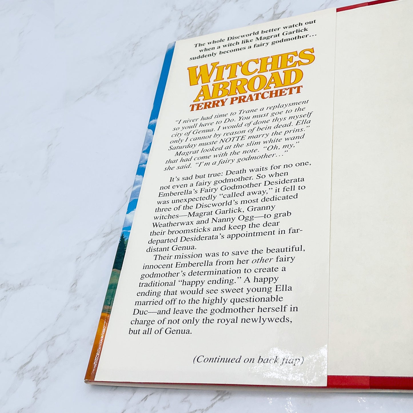 Witches Abroad by Terry Pratchett [1991 HARDCOVER] BCE • ROC • Discworld #12