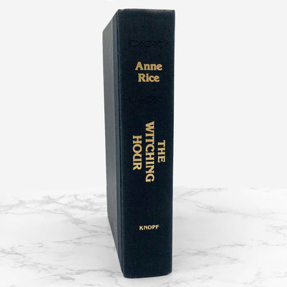 The Witching Hour by Anne Rice [1990 HARDCOVER] BCE • Ballantine • Mayfair Witches #1