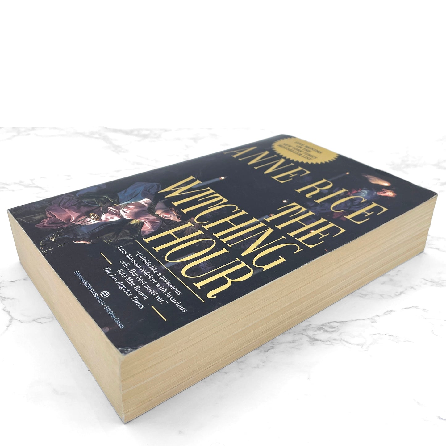 The Witching Hour by Anne Rice [FIRST TRADE PAPERBACK PRINTING] 1991 • Ballantine • Mayfair Witches #1