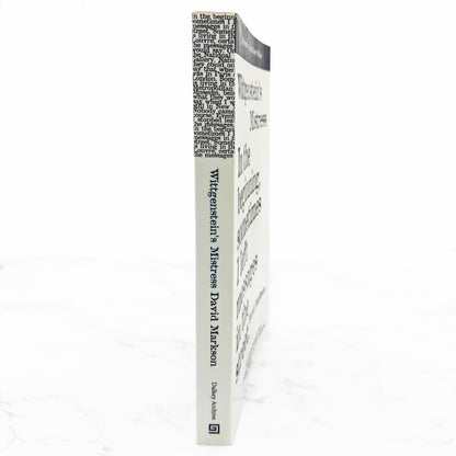 Wittgenstein’s Mistress by David Markson [THIRD PAPERBACK EDITION] 2012 • Dalkey Archive
