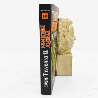 Wizard at Large by Terry Brooks [FIRST PAPERBACK EDITION] 1989 • Del-Rey