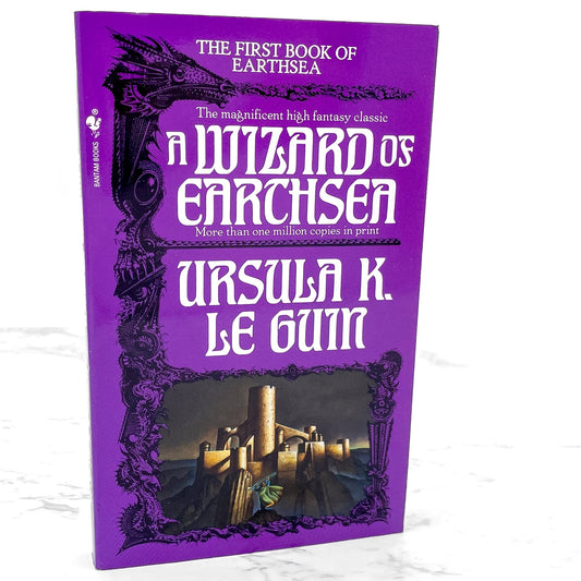 A Wizard of Earthsea by Ursula K. Le Guin [1984 PAPERBACK] • Bantam Spectra • Earthsea #1 • Mint