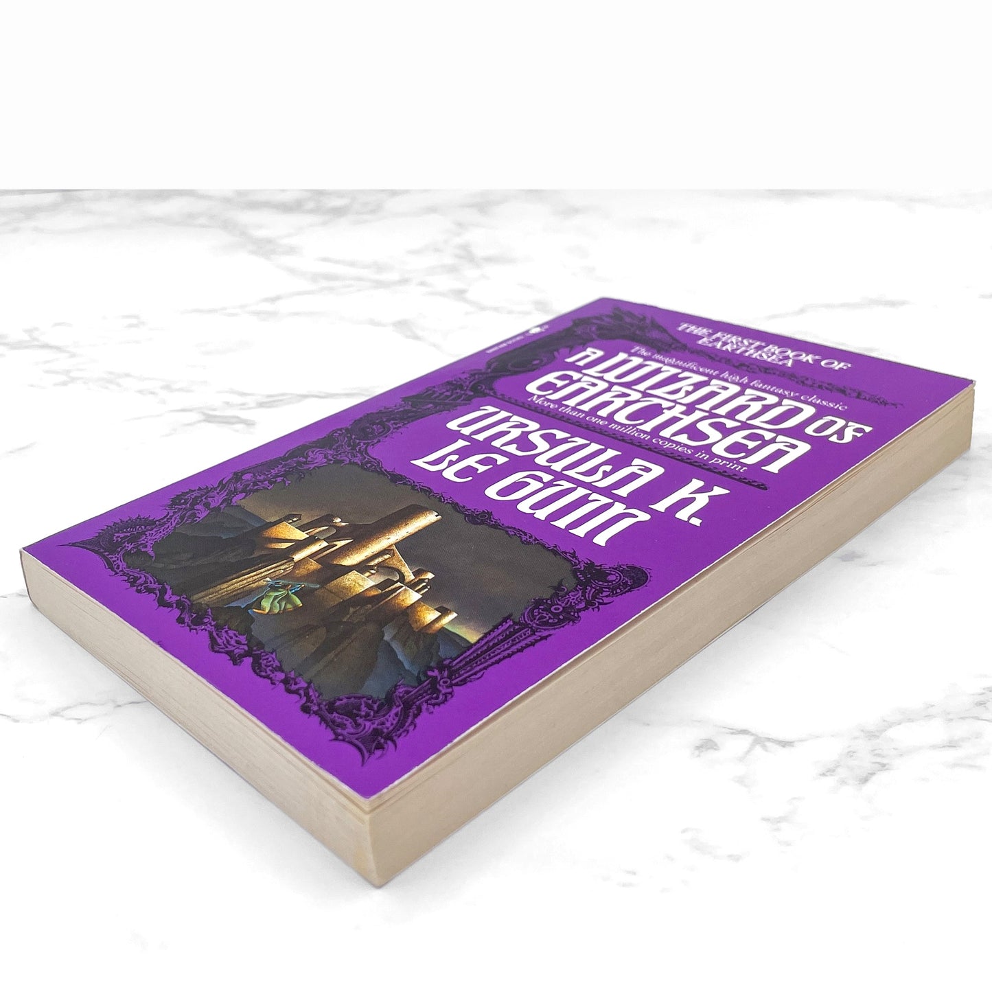 A Wizard of Earthsea by Ursula K. Le Guin [1984 PAPERBACK] • Bantam Spectra • Earthsea #1 • Mint