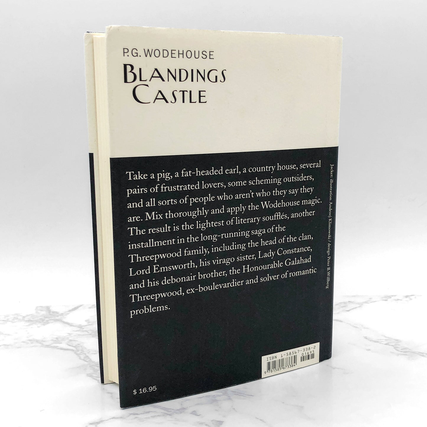 Blandings Castle and Elsewhere by P.G. Wodehouse [DELUXE HARDCOVER RE-ISSUE] 2002 • The Overlook Press