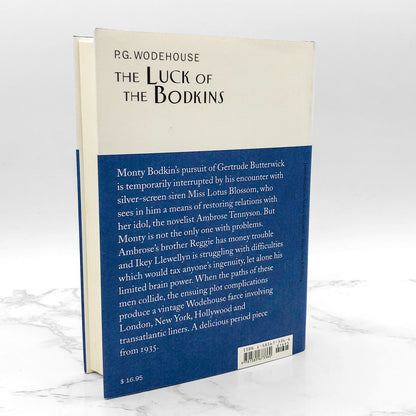 The Luck of the Bodkins by P.G. Wodehouse [DELUXE HARDCOVER RE-ISSUE] 2002 • The Overlook Press