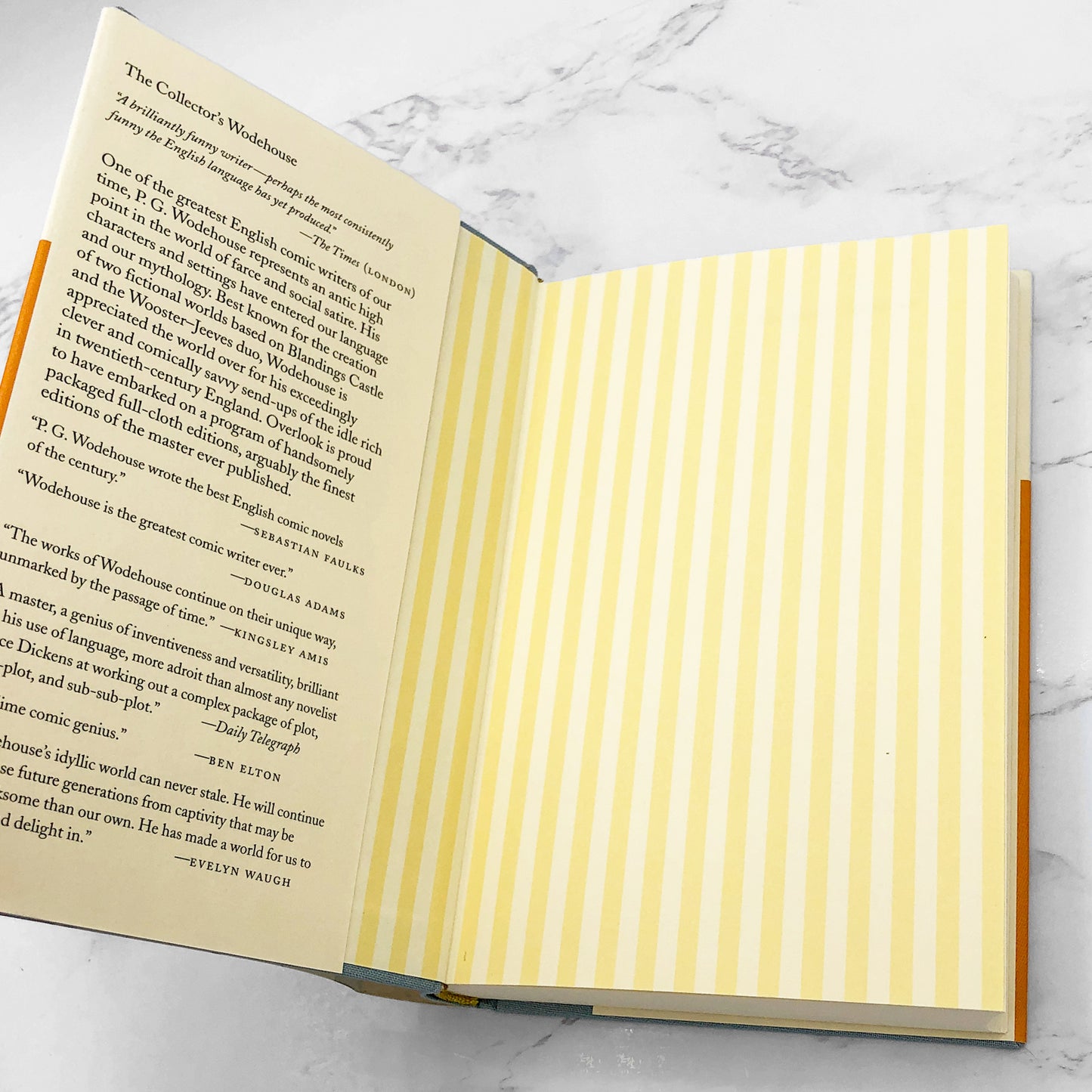 Thank You Jeeves by P.G. Wodehouse [DELUXE HARDCOVER RE-ISSUE] 2002 • The Overlook Press