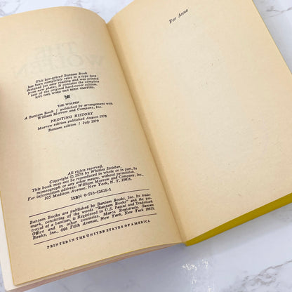 The Wolfen by Whitley Strieber [FIRST PAPERBACK PRINTING] 1979 • Bantam