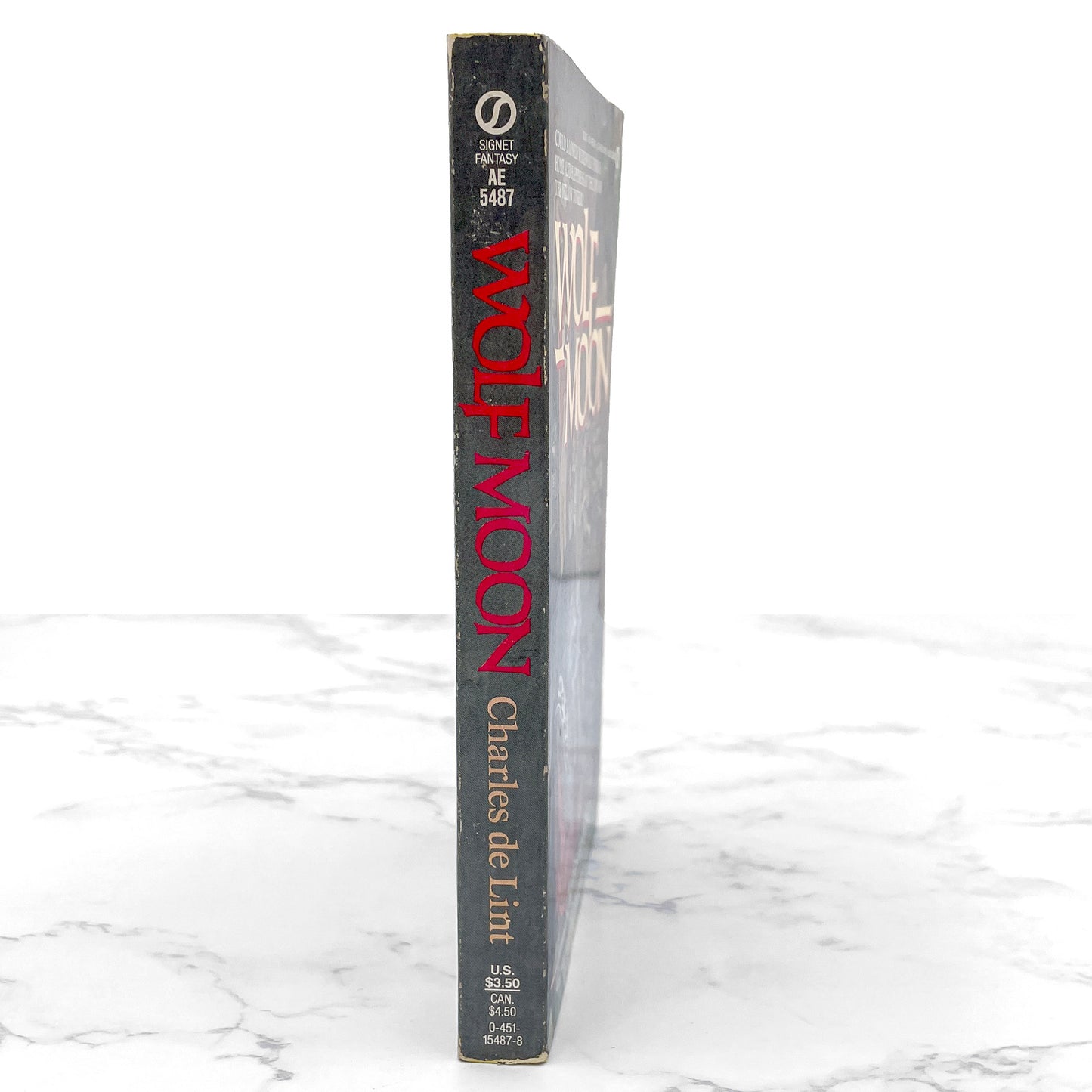 Wolf Moon by Charles de Lint SIGNED! [FIRST EDITION PAPERBACK] 1988 • Signet