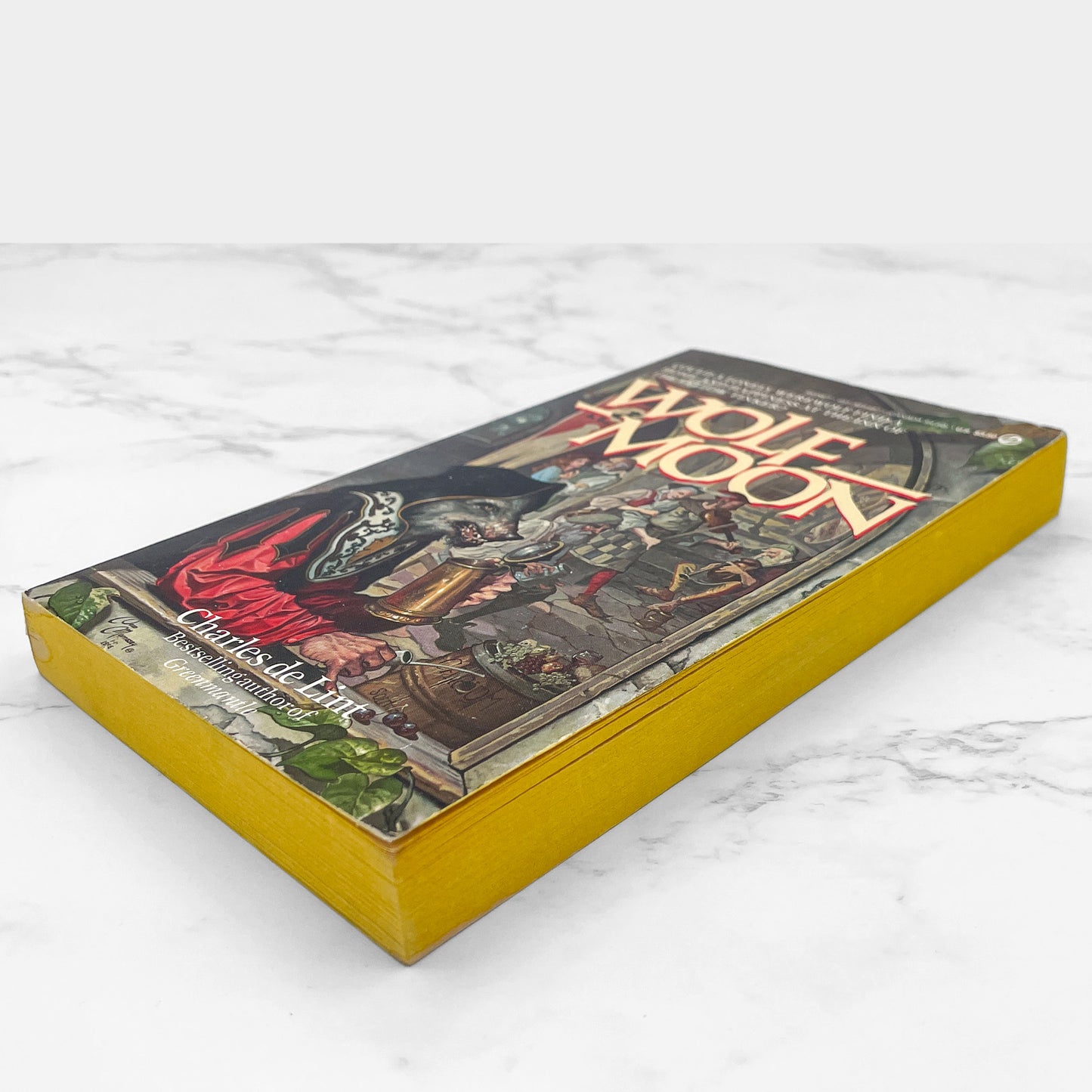 Wolf Moon by Charles de Lint SIGNED! [FIRST EDITION PAPERBACK] 1988 • Signet