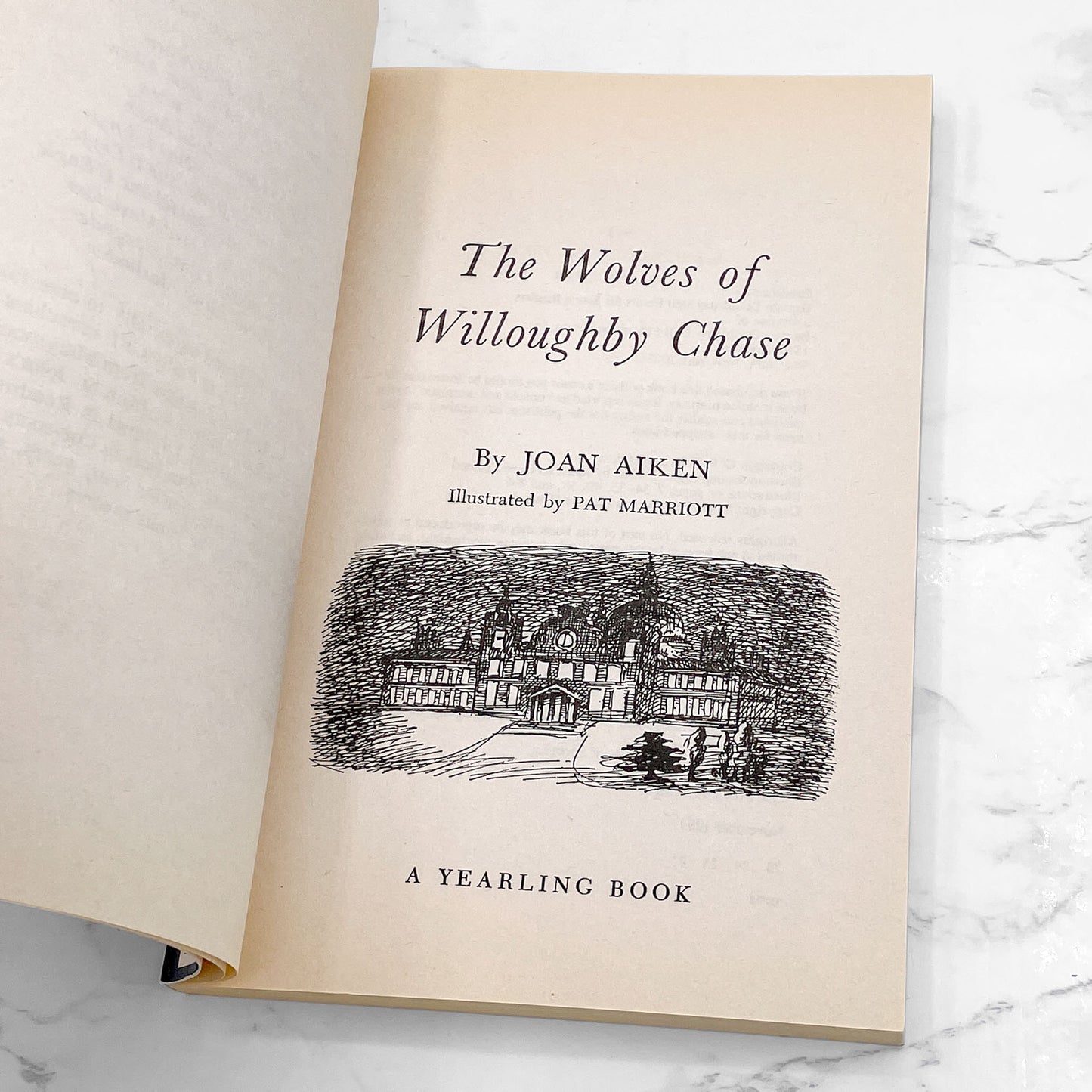 The Wolves of Willoughby Chase by Joan Aiken [TRADE PAPERBACK] 1987 • Dell-Yearling • Mint